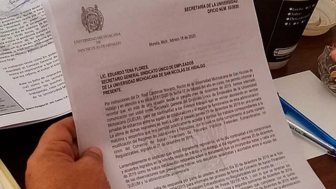 Integrantes de SUEUM dieron a conocer que ya fueron enviadas las observaciones correspondientes a la autoridad laboral para su corrección (Foto: Sindicato Único de Empleados de la Universidad Michoacana Pag.Oficial)