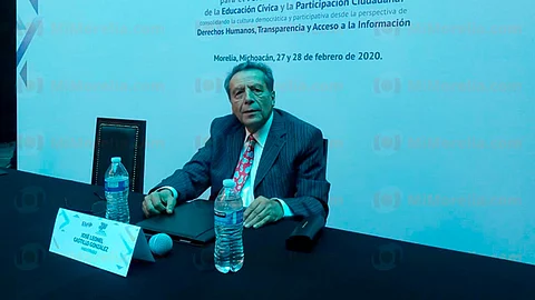 El mismo Ackermann ha declarado que su participación en el Instituto Nacional de Formación Política de Morena es "estrictamente académica" y no tiene nombramiento alguno
(Foto: Sayra Casillas)