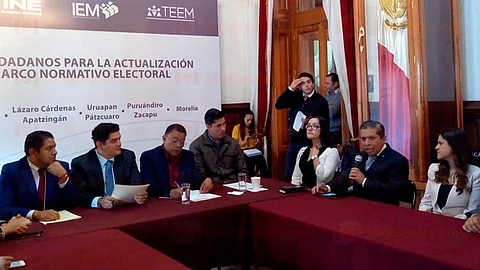 Anuncian seis foros regionales para la reforma del Código Electoral de Michoacán