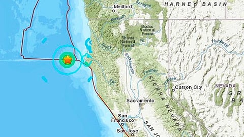 La intensidad fue de moderada a alta (Foto: USGS)