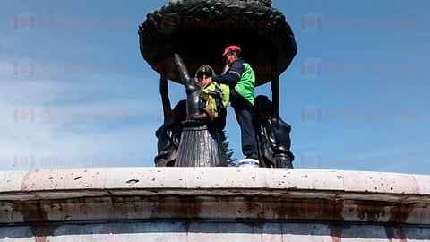 De Las Tarascas fue donde comenzó la marcha el pasado domingo (Foto: MiMorelia.com)