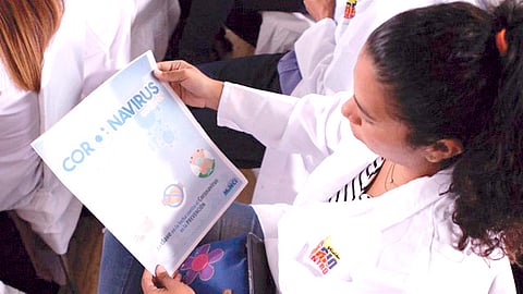 Maduro escribió en su cuenta de Twitter que han activado todos los protocolos de contención sanitaria (Foto: @NicolasMaduro)