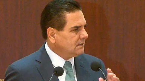 Silvano Aureoles Conejo anunció facilidades para las pequeñas empresas del estado. (Fotograma: Silvano Aureoles Conejo)