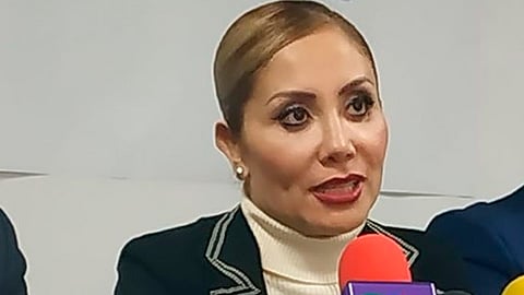La funcionaria estatal dijo que tiene claro el adeudo que hay con más de 250 trabajadores sindicalizados (Foto Facebook: Minerva Bautista Gómez)