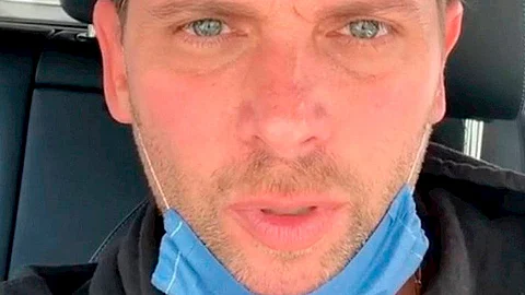 El conductor explicó que su caso hasta el momento es asintomático (Foto: captura IG/patoborghetti)