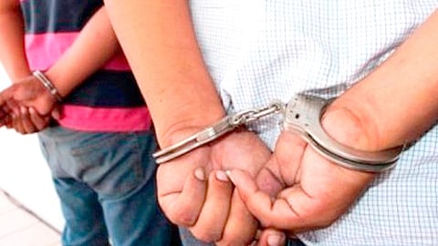 Los detenidos serán presentados ante la autoridad jurisdiccional para que resuelva su situación jurídica (Foto Cortesía)