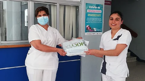 De forma estratégica, los kits de protección han sido distribuidos en las unidades médicas que así lo requieren (Foto: Cortesía)