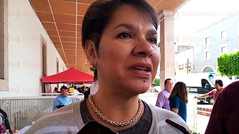 La comisionada añadió que está orgullosa de las mujeres que laboran como comandantes y policías y de sus compañeras de gabinete (Foto: Fátima Miranda)