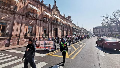 Elementos de la SSP realizan acciones preventivas y de movilidad a fin de salvaguardar a la población, y coadyuvar a la circulación vial en la zona (Foto Cortesía)