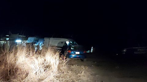 Cuando los patrulleros y paramédicos se enteraron de la situación acudieron a la escena (Foto: RED 113)