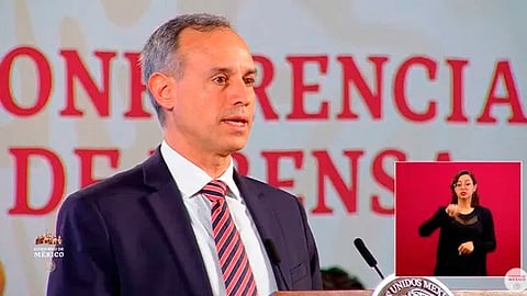 De no haber aplicado medidas, el escenario sería "devastador", expresó López-Gatell (Foto: captura de video)