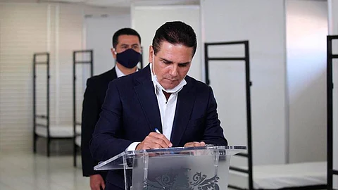 La pandemia debe tomarse muy en serio, pidió el gobernador, porque en medio hay gente perdiendo la vida (Foto: Cortesía)