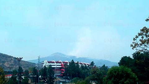Desde el pasado miércoles está activa la quemazón (Foto: Sayra Casillas)