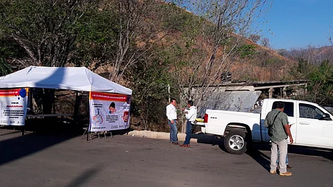 Con filtros sanitarios refuerzan prevención de Covid-19 en Nueva Jerusalén