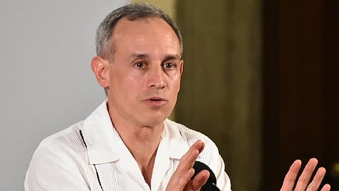 Se viene trabajando desde hace siete semanas en los protocolos de reconversión hospitalaria y evaluación de las condiciones de salud, dijo el subsecretario (Foto twitter:@SSalud_mx)