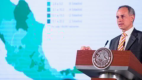 López-Gatell asegura que el gobierno federal cumple con su tarea que es adquirir material (Foto: lopezobrador.org)