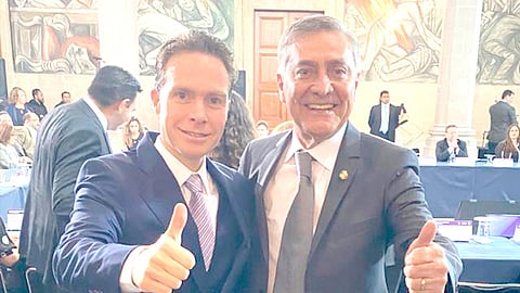 Senador Cristóbal Arias Solís, presidente de la Comisión de Gobernación en la Cámara Alta (Foto Cortesía)