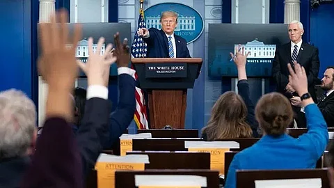 EU habia cerrado las fronteras para China y Europa (Foto: @WhiteHouse)