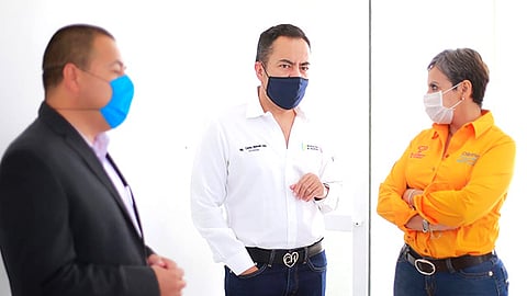 Todos debemos sumar esfuerzos ante el Covid-19, señala el secretario de Gobierno (Foto Cortesía)