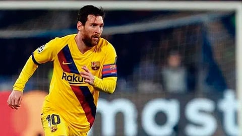 El jugador del Barcelona aplaudió el trabajo de los profesionales de salud (Foto: @leomessi)