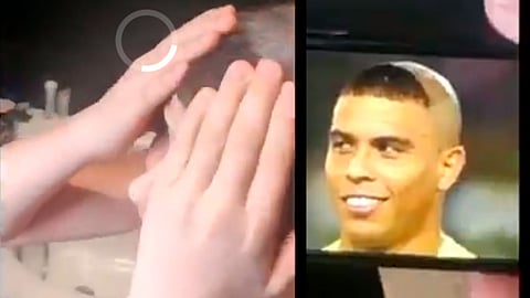 Su papá le jugó una broma pesada (Fotograma: Twitter)