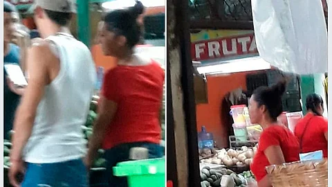 Vuelve #LadyBillete al puesto que la grabó; dicen que reclamó y toda la cosa