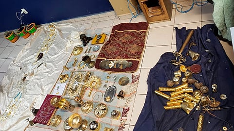 El robo se perpetró en la parroquia San José, ubicada en la calle Lerdo de Tejada (Foto: cortesía)