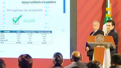 Pidió a quienes se precalificaron, ingresar a www.imss.gob.mx, a fin de hacer el registro al trámite que vinculará su información a la Secretaría de Economía (Foto Cortesía)