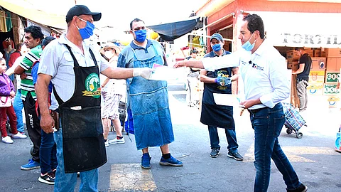 Jesús Melgoza reconoció a más de 30 oferentes que apoyan el programa (Foto Cortesía)