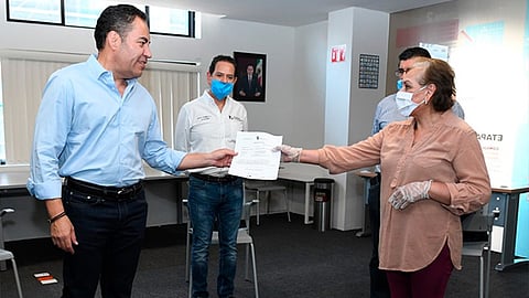 “Es una oportunidad muy grande para que no se cierren las empresas”, expresó la beneficiaria del programa crediticio (Foto Cortesía)