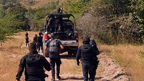 El cuerpo fue localizado en Huetamo (Foto: RED 113)