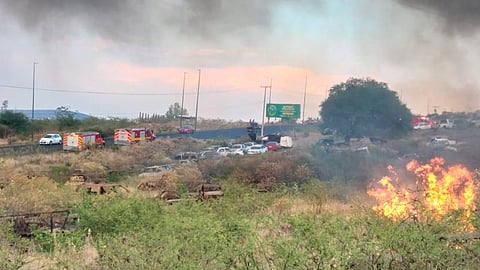 Se solicita a la población no aproximarse al sitio (Foto: cortesía)