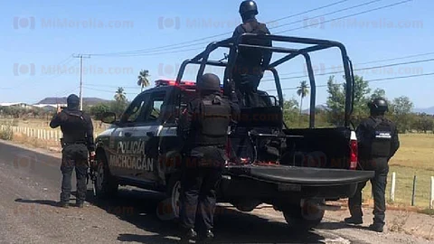 El hecho movilizó también al personal de Seguridad Pública (Foto: Red 113)