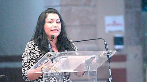 La legisladora señaló que durante el aislamiento social y el confinamiento en los hogares, la violencia familiar y de género ha aumentado (Foto Cortesía)