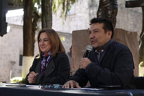 El evento será transmitido en redes sociales y a través de algunos canales de televisión, anunció Monroy (Foto: Cortesía)