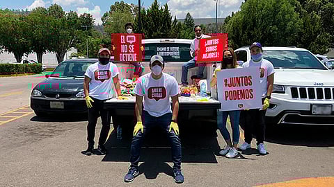 Las cinco mil despensas serán obtenidas y entregadas en Morelia, Guadalajara y Querétaro (Foto: Cortesía)