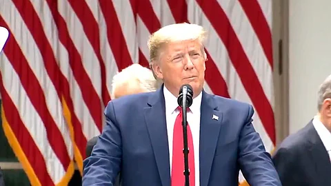Anteriormente, Trump había lanzado una serie de acusaciones contra la OMS (Foto: captura TW/ @realDonaldTrump)