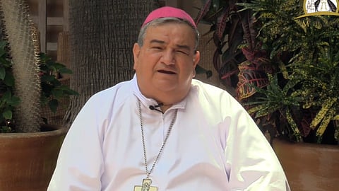 El líder religioso solicitó que se tome en cuenta el semáforo de contagios (Foto YouTube: Arquidiócesis de Morelia)