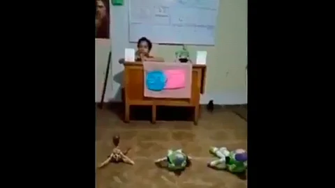 El pequeño ha causado ternura en los internautas (Foto: Twitter/ @anBtiOfaNchO
)