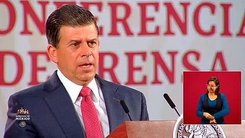 Sheffield es el segundo funcionario federal que contrae Covid-19 (Foto: captura/Gobierno de México)