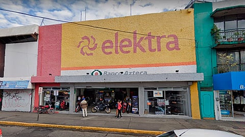 Elektra es considero comercio "no esencial" (Foto: Captura de pantalla/Google Maps)