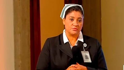 Zepeda Arias reportó que por “decisión personal” ingresaba al hospital (Foto: captura FB/Gobierno de México)