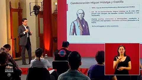 Los reconocimientos en efectivo no saldrán del erario (Foto: captura/Gobierno de México)
