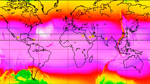 Tomaron en cuenta factores como latitud, temperatura, humedad y presión atmosférica (Foto: Captura de pantalla/UNAM)