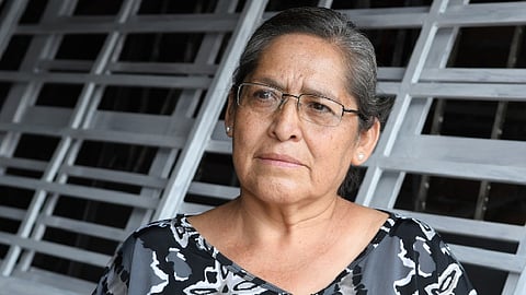 La beneficiaria dijo que el recurso lo utilizará para surtir materia prima y herramientas que requiere su negocio (Foto: Cortesía)