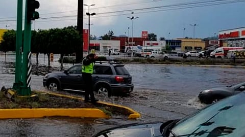 El resto de la tarde en Morelia se esperan cielos nublados y lloviznas (Foto Twitter: @MICHOACANSSP)