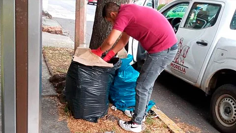 De nueva cuenta, se registró esta práctica que incrementa los riesgos sanitarios en la contingencia que vive Michoacán a causa del Covid-19 (Foto Cortesía)
