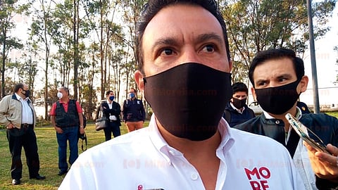 La tendencia mundial es a disminuir el uso de la pirotecnia, pero hay personas que dependen de esta actividad, expuso Moroy (Foto: Fátima Miranda)