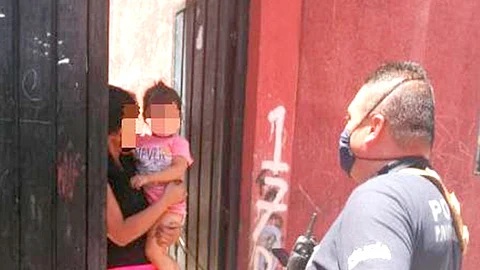 Se ubicó a la menor, brindándole atención integral para posteriormente ser entregada a sus familiares (Foto Cortesía)