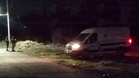 El hecho movilizó a los elementos de la Policía Michoacán y de la Guardia Nacional (Foto: RED 113)